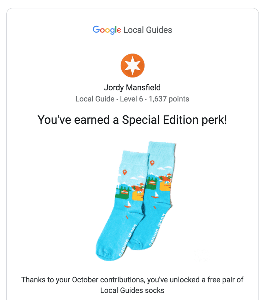 google local guide perks