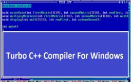 Turbo C++ Compiler For Windows 10