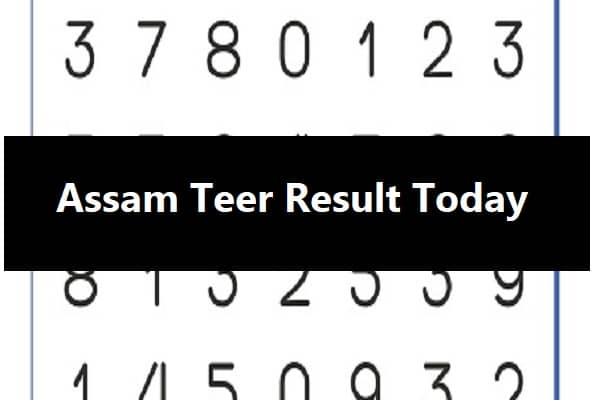 Assam Teer Result Today
